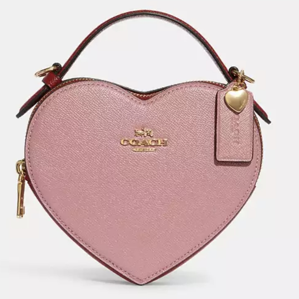 Coach Heart Color Block Crossbody